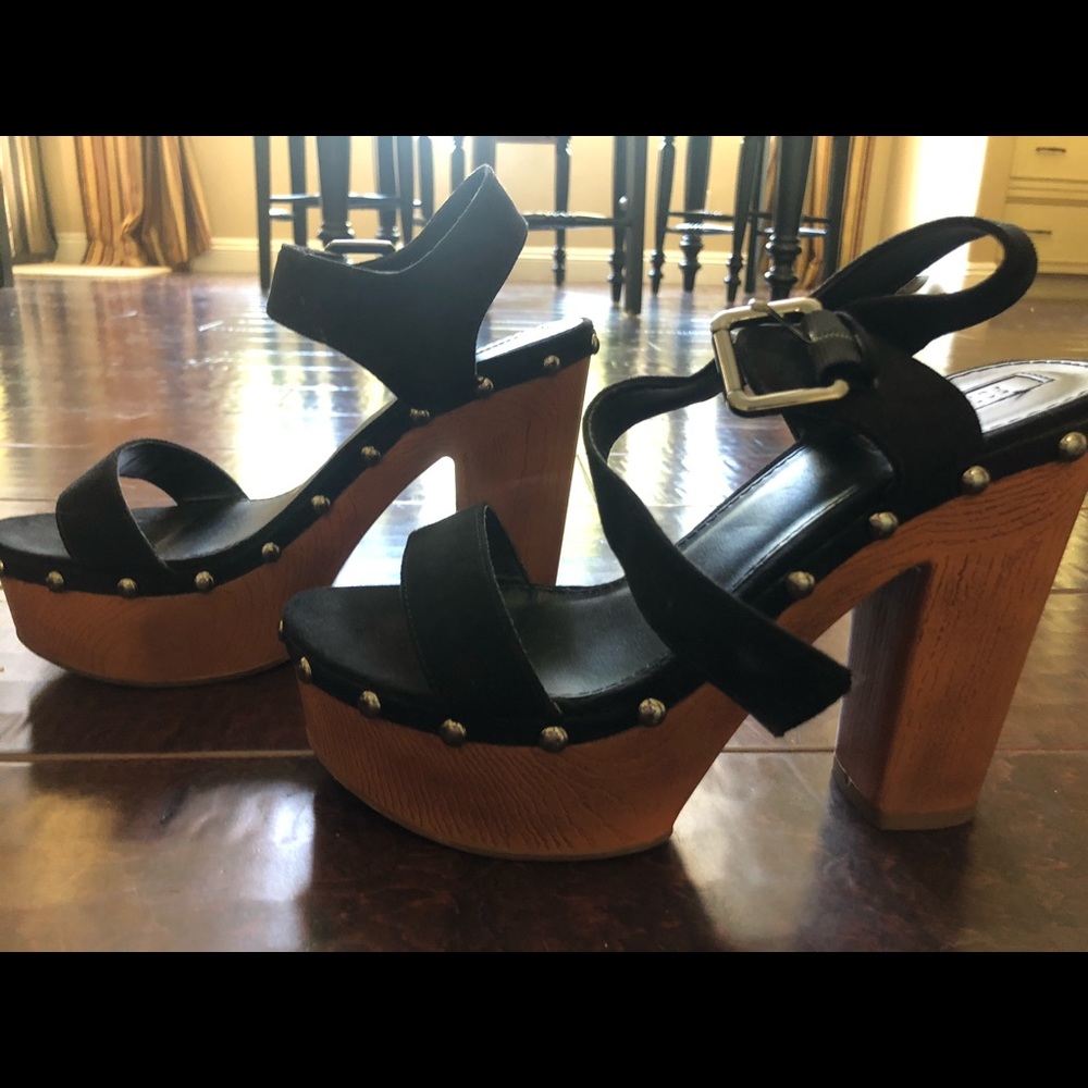 Forever 21 Studded Wedges